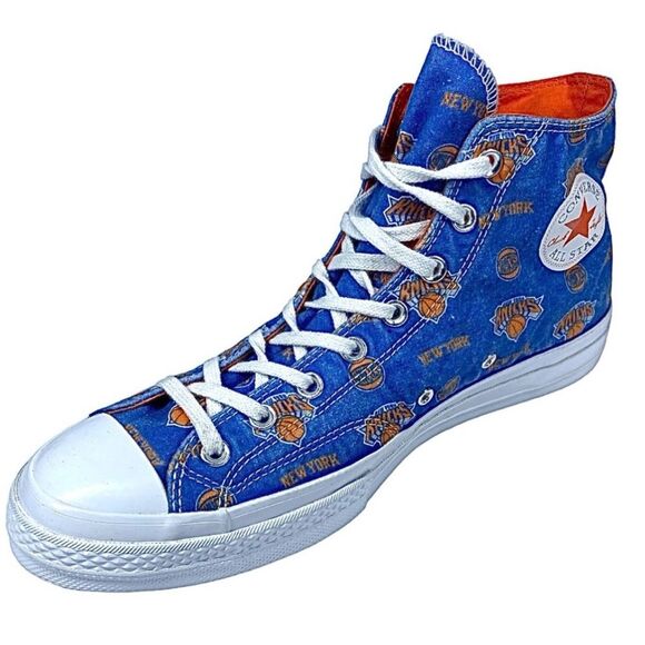 Converse New York Knicks Mens Chuck Taylor 70 Hi Distress Look Size 11 Medium - Picture 2 of 11